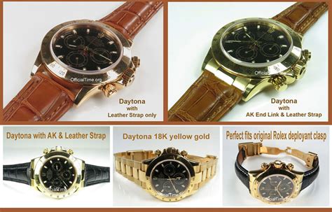 buy genuine rolex leather strap|authentic rolex leather strap.